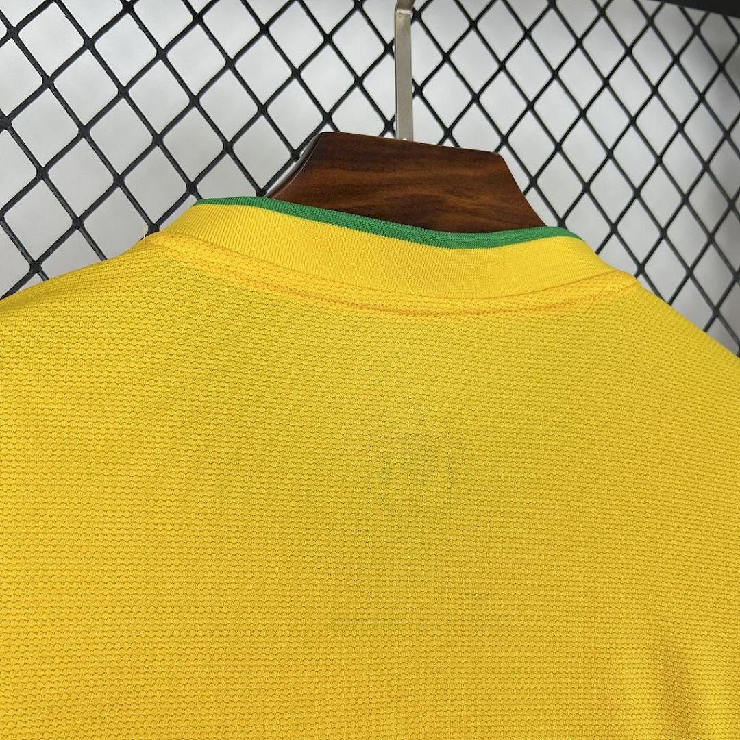 12/13 Brazil Home Jersey Retro Version 15