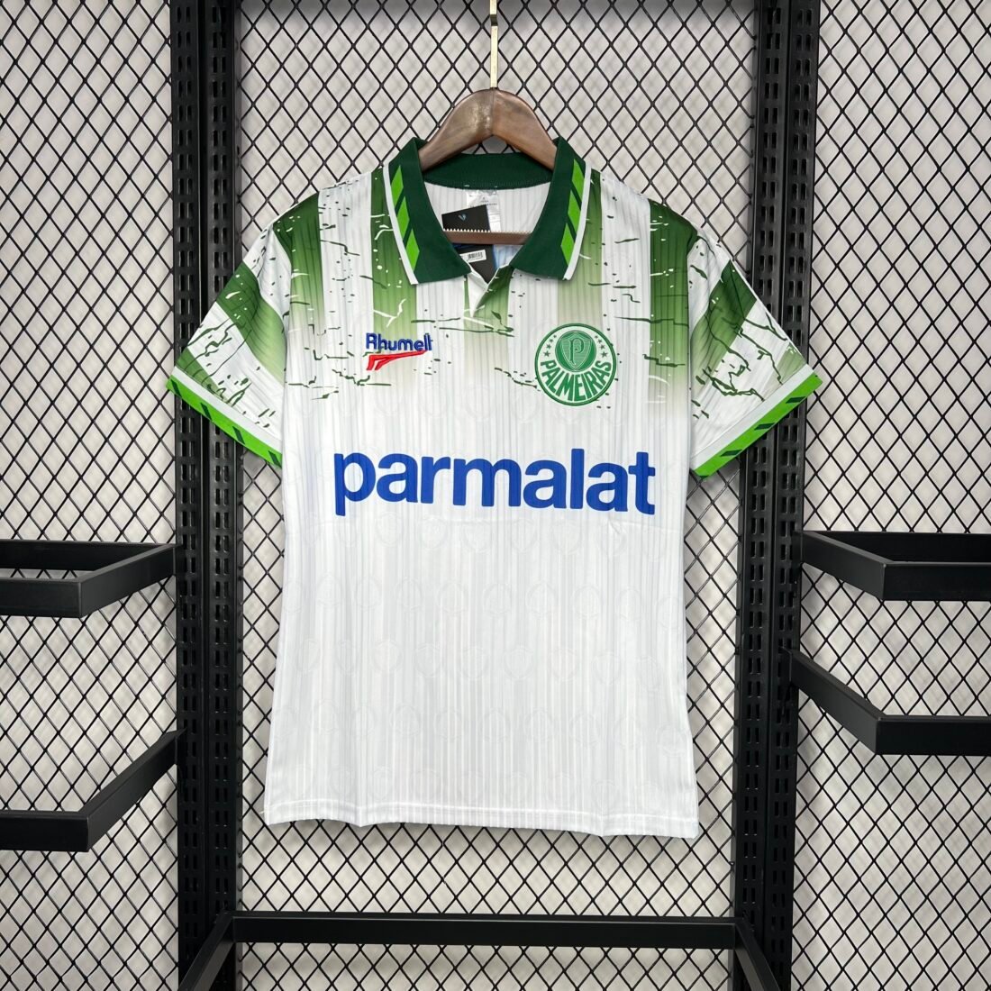 1996 Palmeiras Visitante Camisa Retrô Version 6