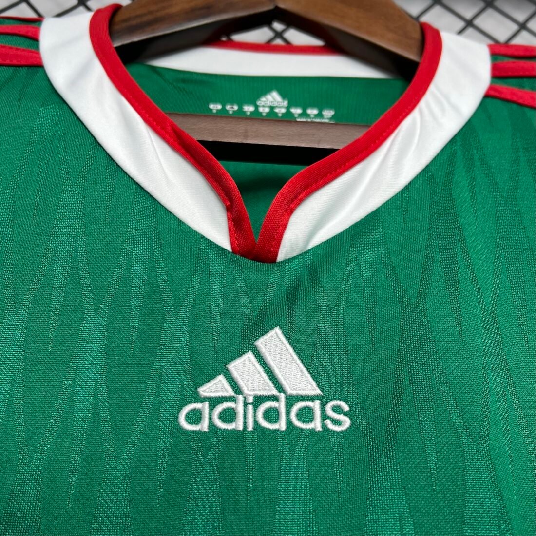 2010 Mexico Heim Trikot Retro Version 6