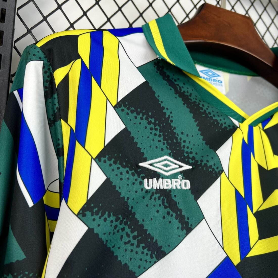 1994 Brazil Goalkeeper Jersey Long Sleeve Retro Version 11