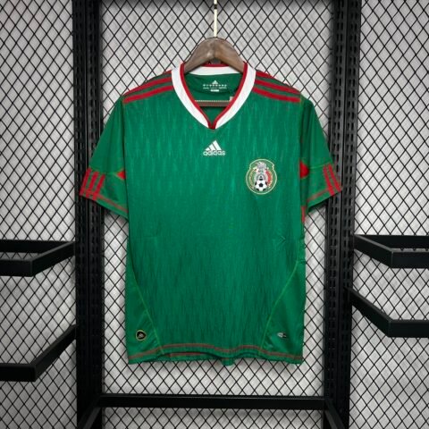 2010 Mexico Heim Trikot Retro Version