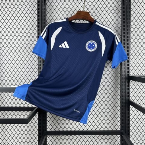 25/26 Cruzeiro Pre-Match Jersey Men Fan Version S-4XL