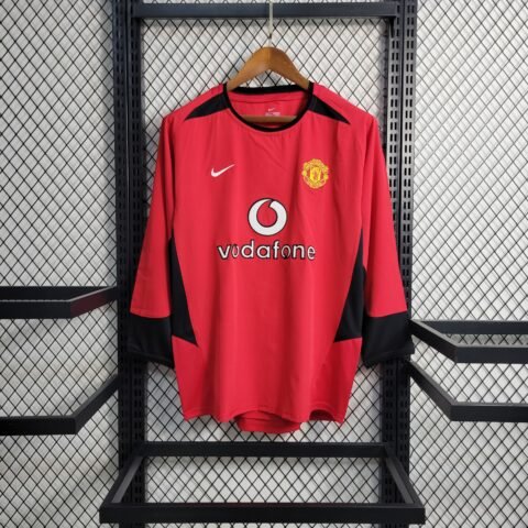 Retro M-U long sleeve 02/04 home S-XXL