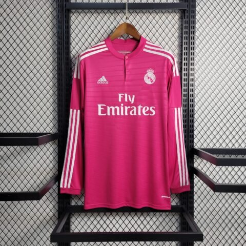 14/15 Real Madrid Away Long Sleeve Retro Version S-2XL