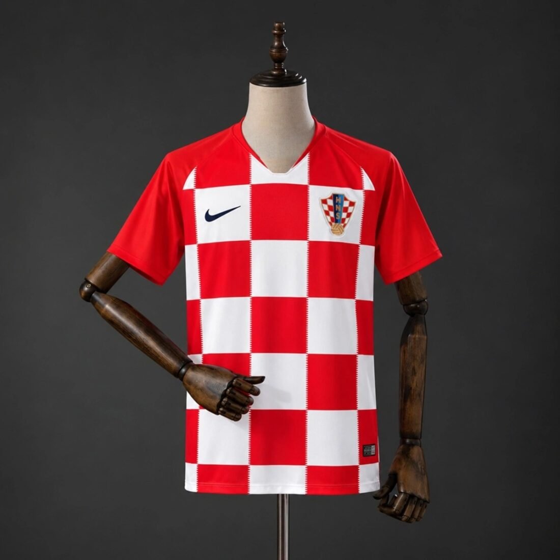 2018 Croatia Home Jersey Retro Version S-2XL 1