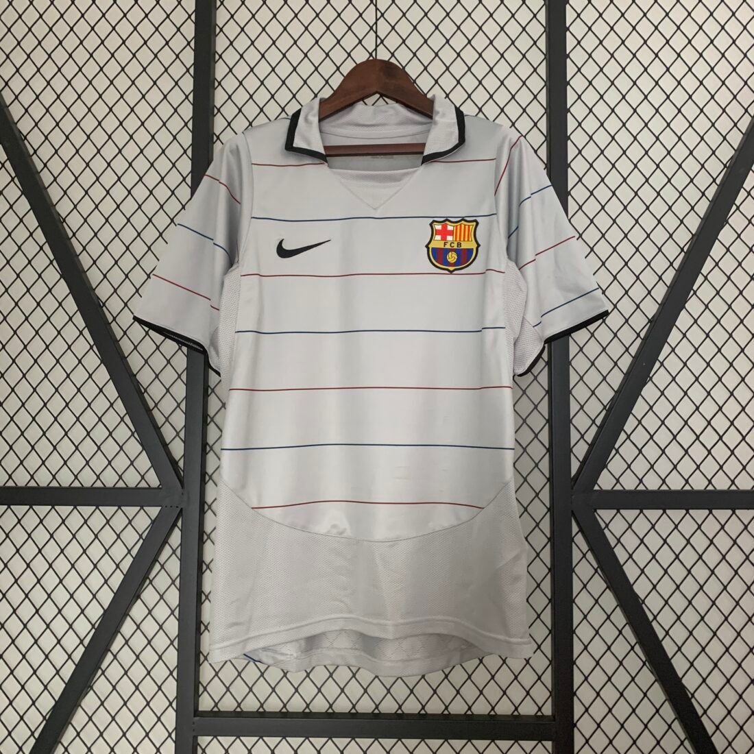 (03/04) Barcelona Visitante Retro Version S-XXL 8