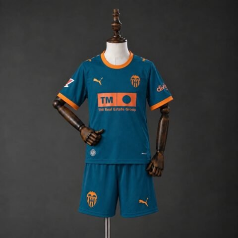 26/27 Valencia Away Kit Kids 16-28