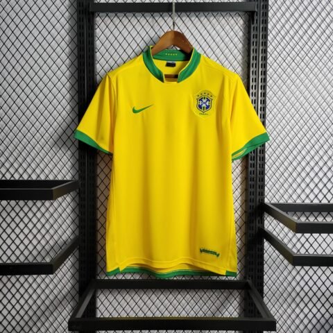 2006 Brazil Domicile Rétro Version S-2XL