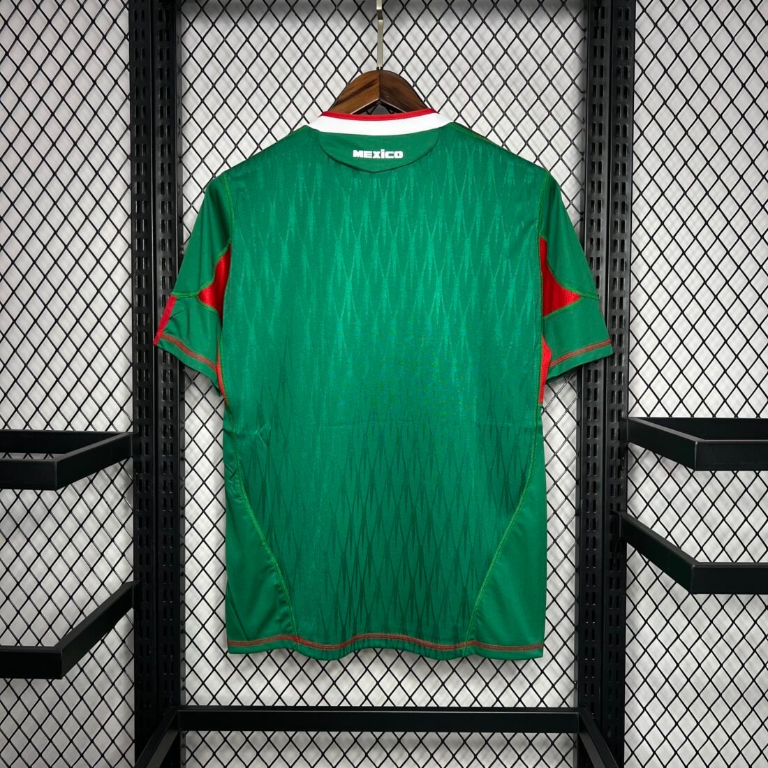 2010 Mexico Heim Trikot Retro Version 15
