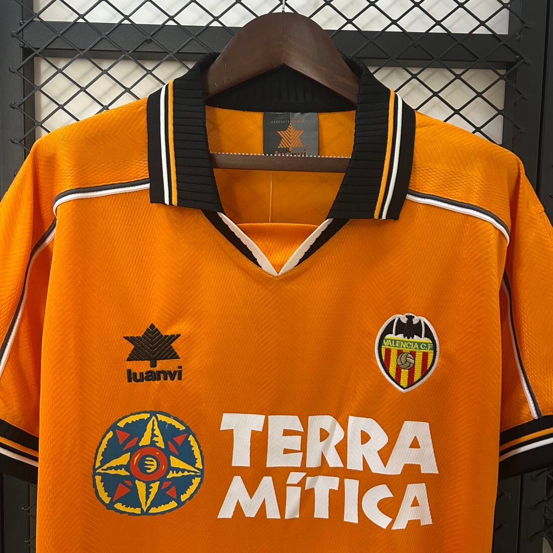 99/00 Valencia Away Retro Version S-2XL 4