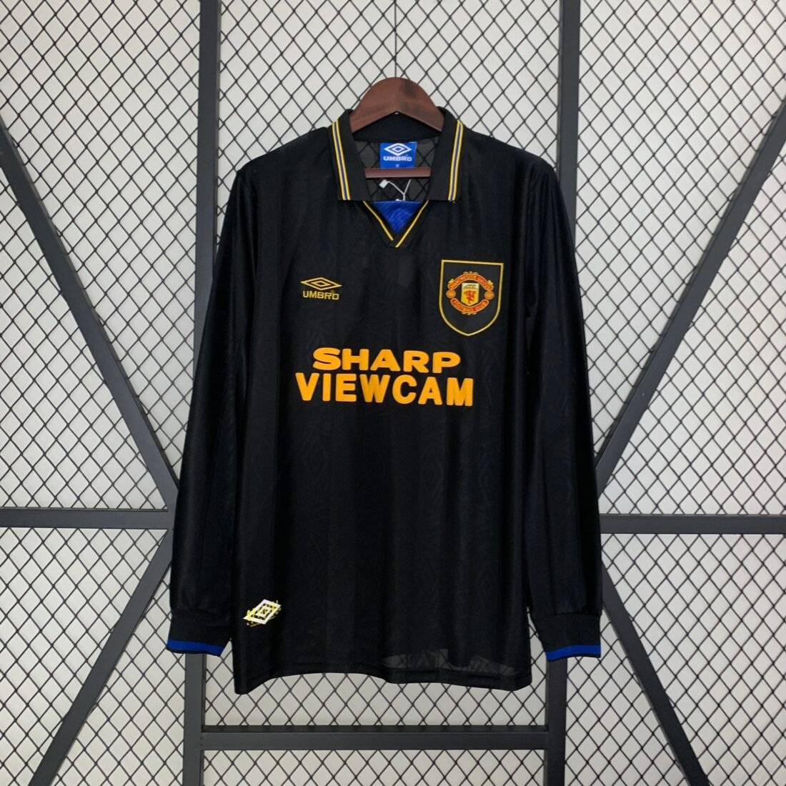 Retro Langarm M-U 93/95 Auswärts S-XXL 6