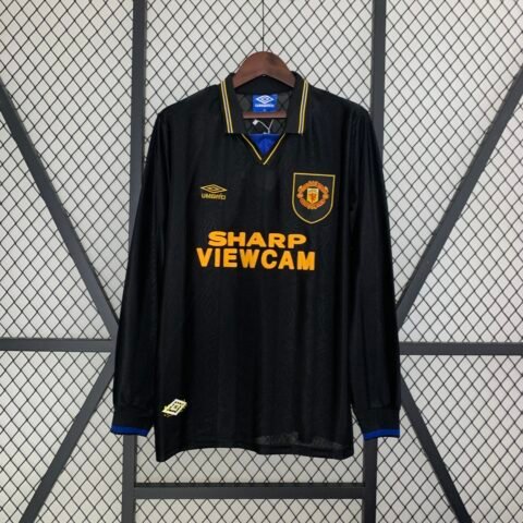 Retro Langarm M-U 93/95 Auswärts S-XXL