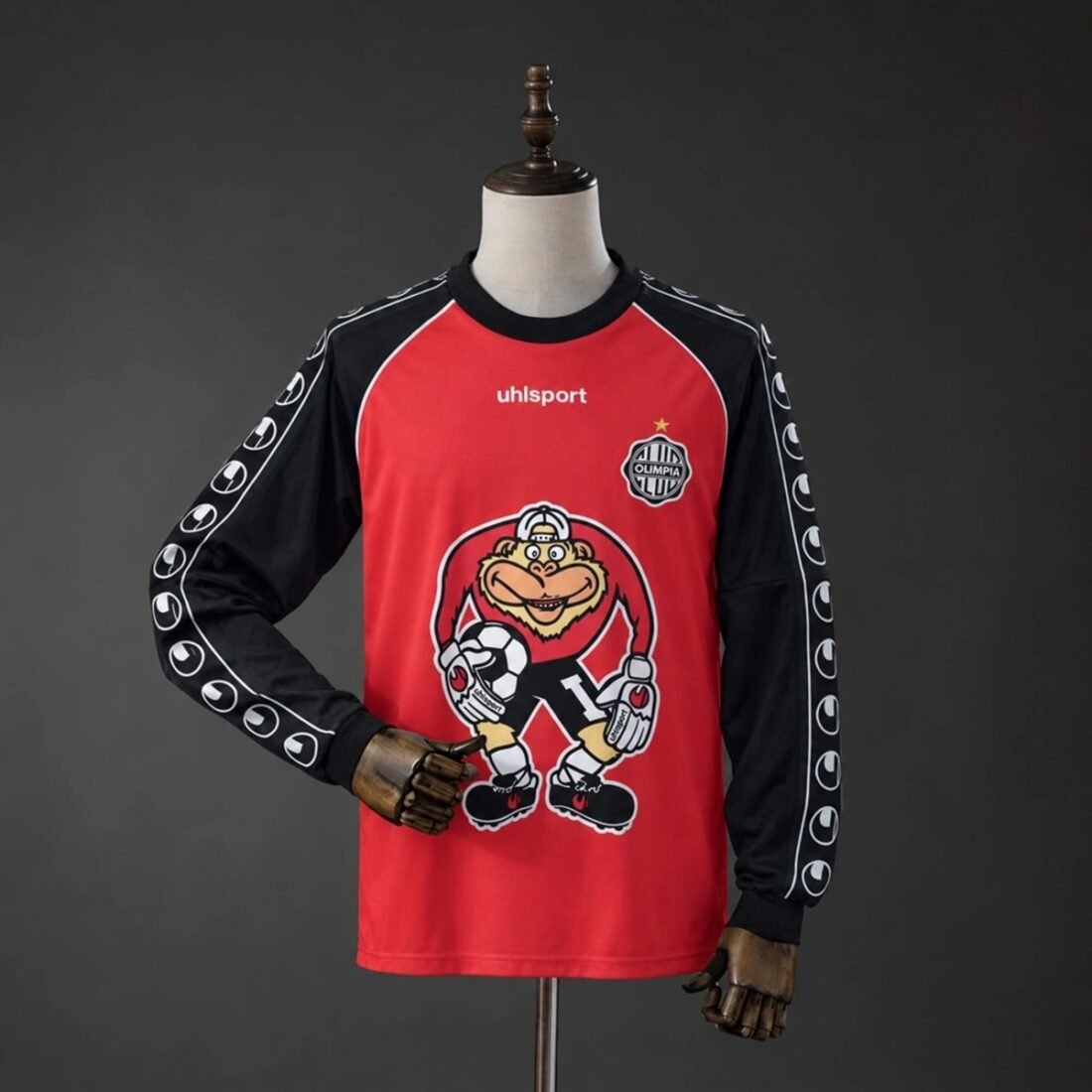 2022 Olimpia Asuncion Goalkeeper Jersey Long Sleeve Fan Version S-2XL 1