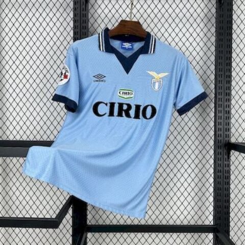 96/97 Lazio Home Jersey Retro Version