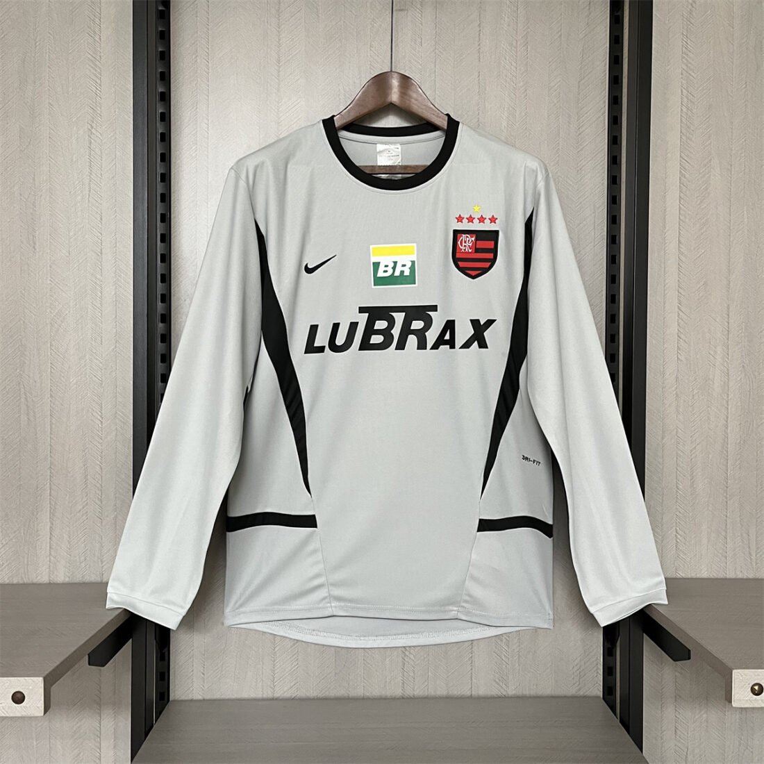 02/03 Flamengo Torwart Trikot Langarm Retro Version S-2XL 6