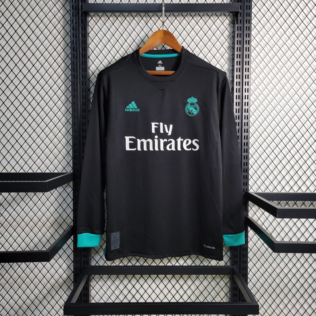 17/18 Real Madrid Away Long Sleeve Retro Version S-2XL 6