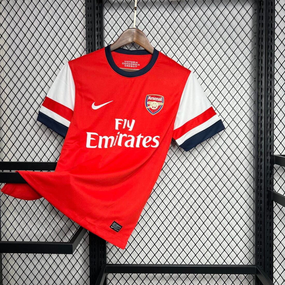 12/13 Arsenal Casa Camisa Retrô Version 8