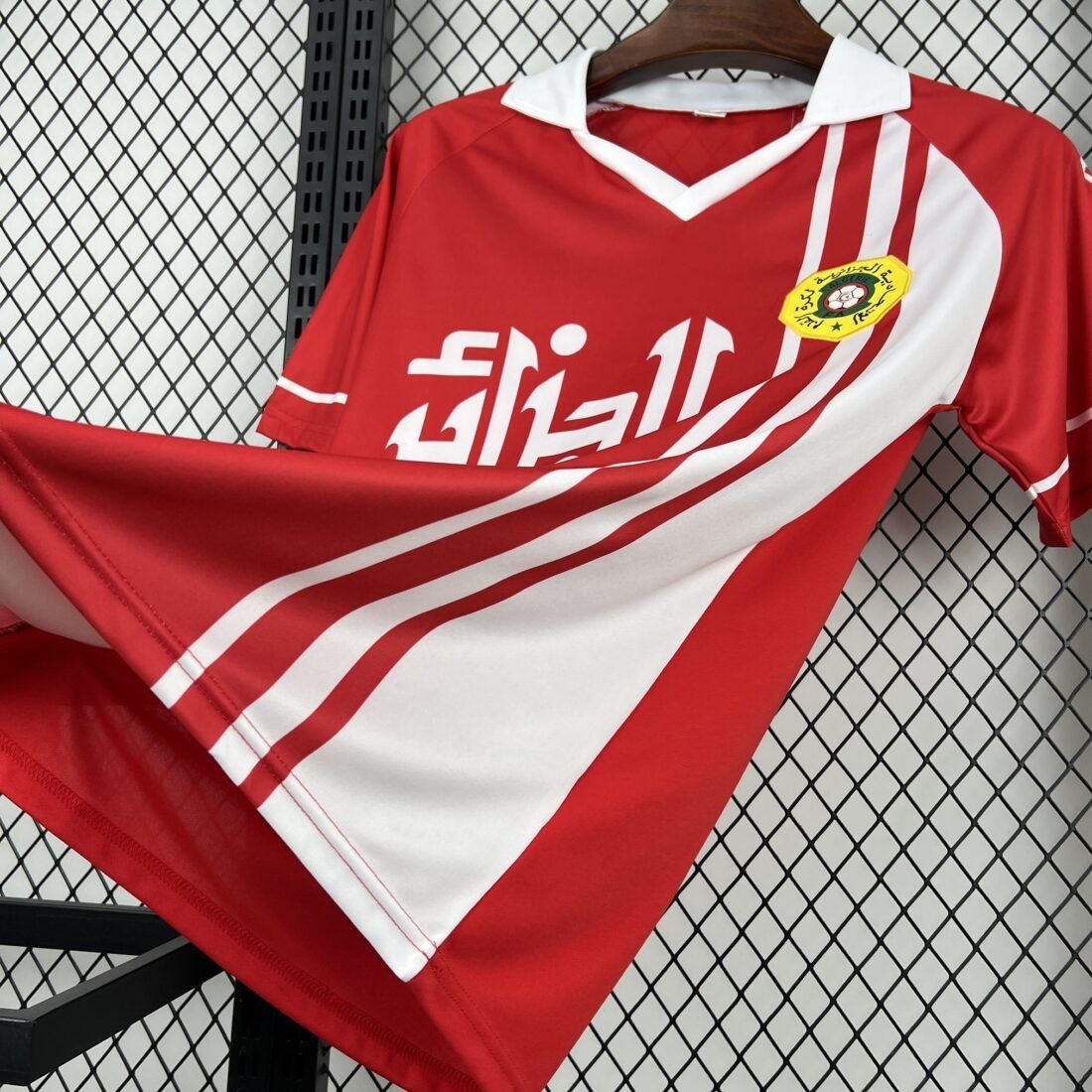 1986 Algeria Away Jersey Retro Version 11