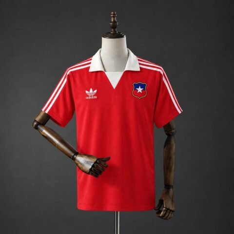1982 Chile Home Jersey Retro Version S-2XL