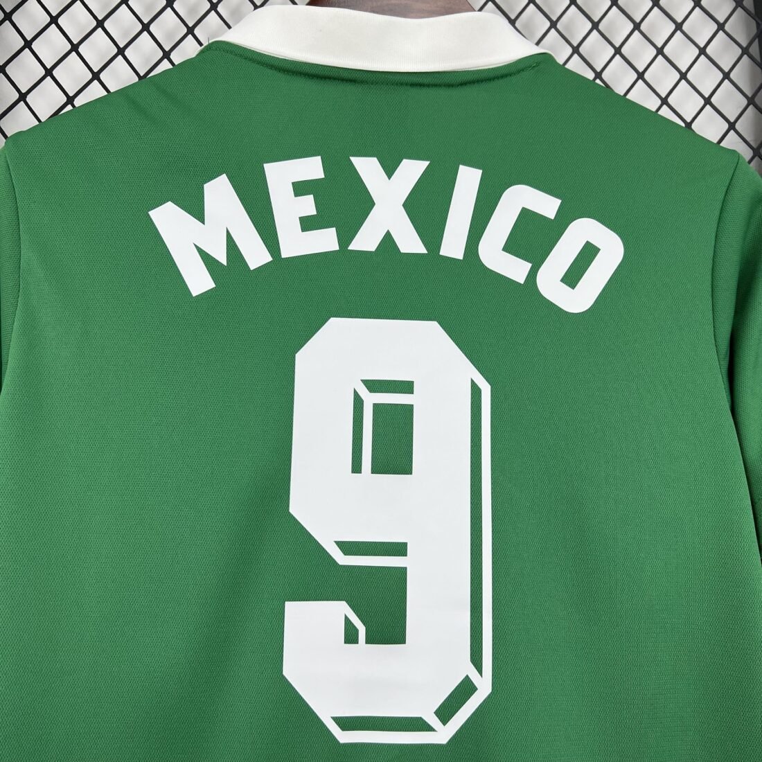 1986 Mexico Home Jersey Retro Version 6