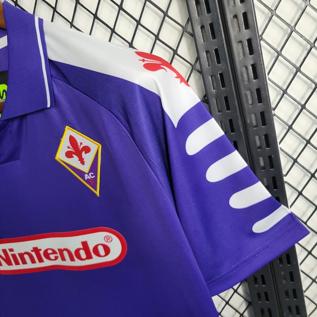 98/99 Fiorentina Casa Retrò Version S-2XL 4