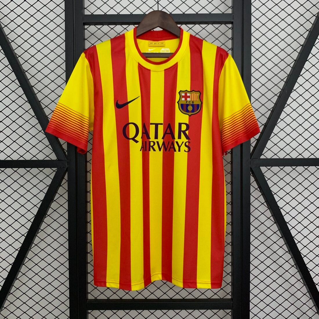 (13/14) Retro Barcelona Away Álbum S-2XL 12