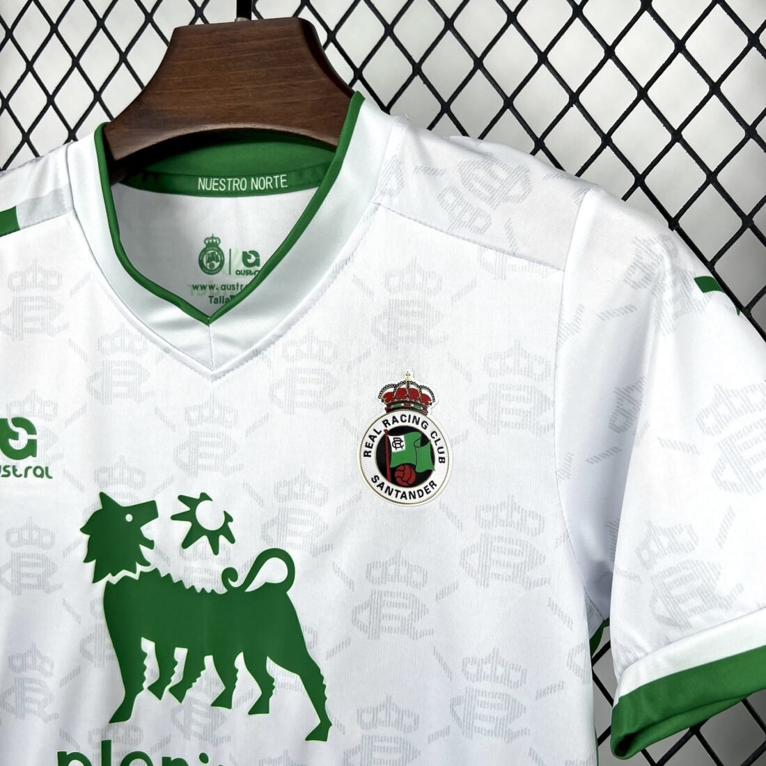 (25/26) Kids Racing De Santander Home Kit Álbum Soccer Jersey& Retro Shirts 16-28 8