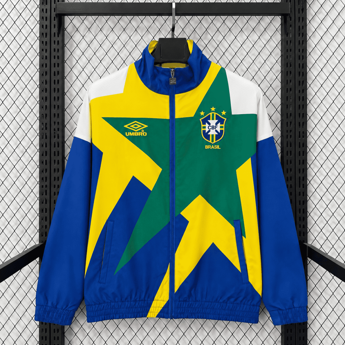 93/94 Brazil Jacket Retro Version S-3XL 1
