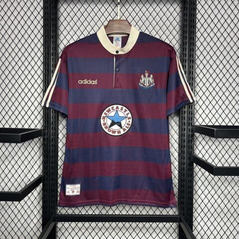 95/96 Newcastle United Trasferta Maglia Retrò Version