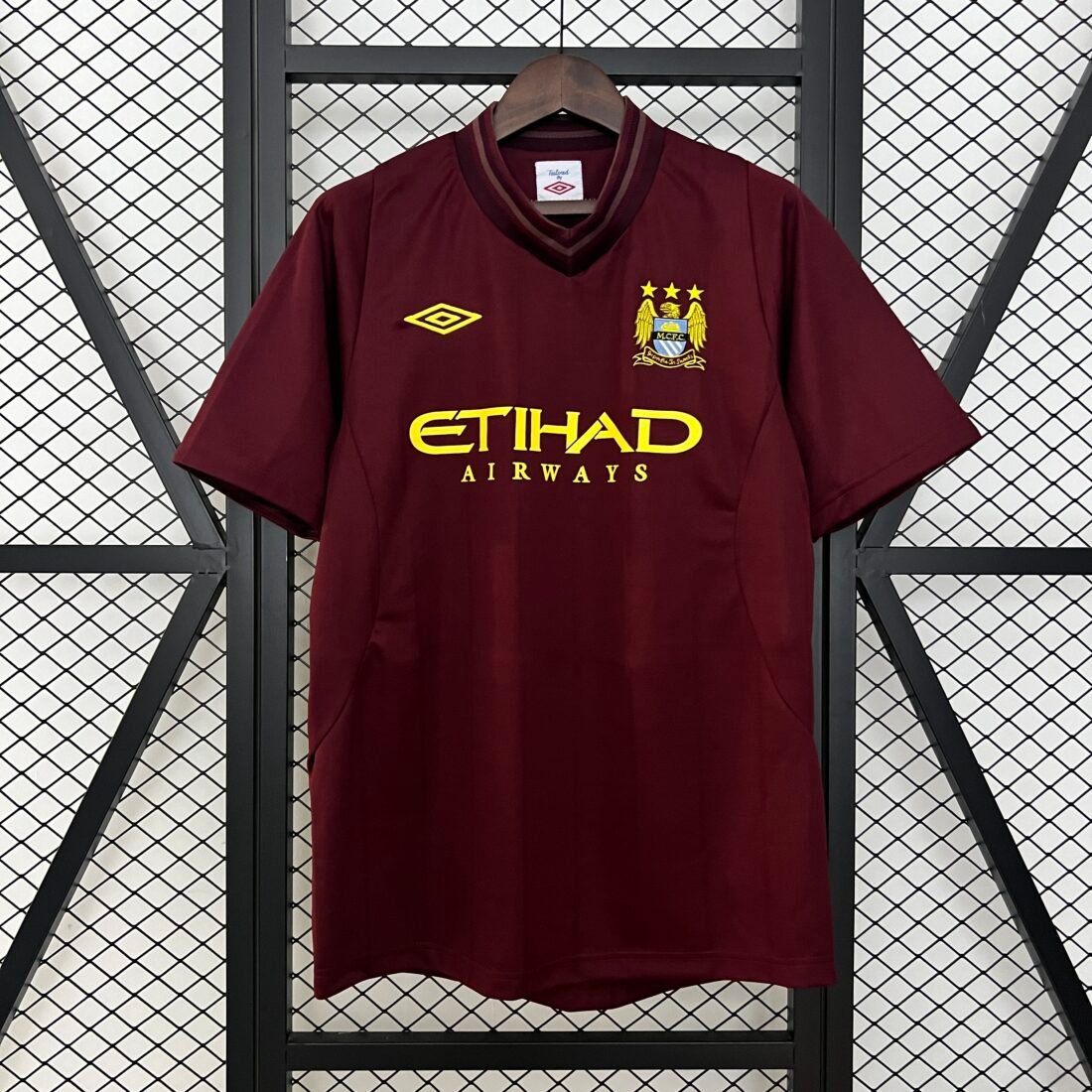 12/13 Manchester City Extérieur Rétro Version S-2XL 10