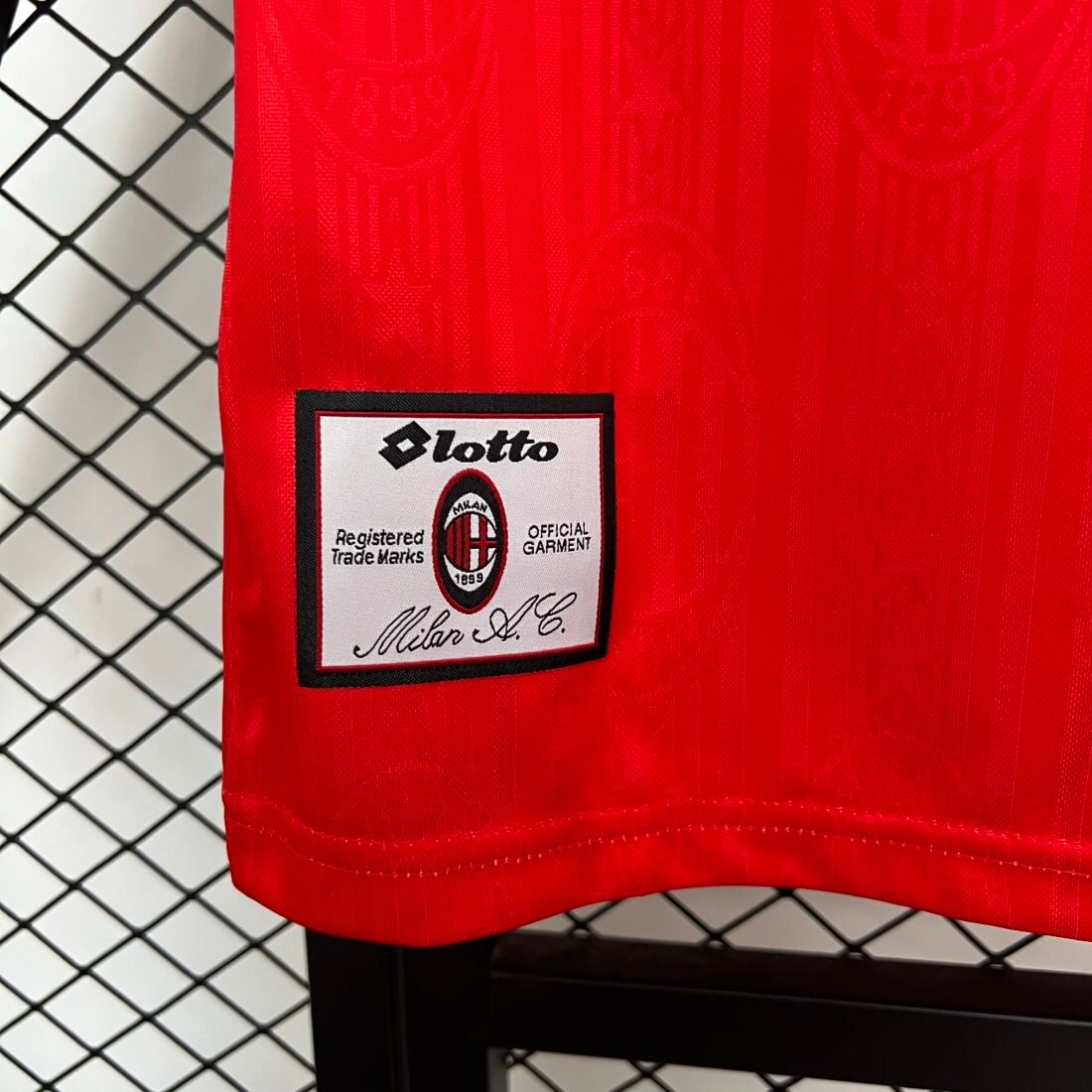 97/98 AC Milan Retro Version S-2XL 11