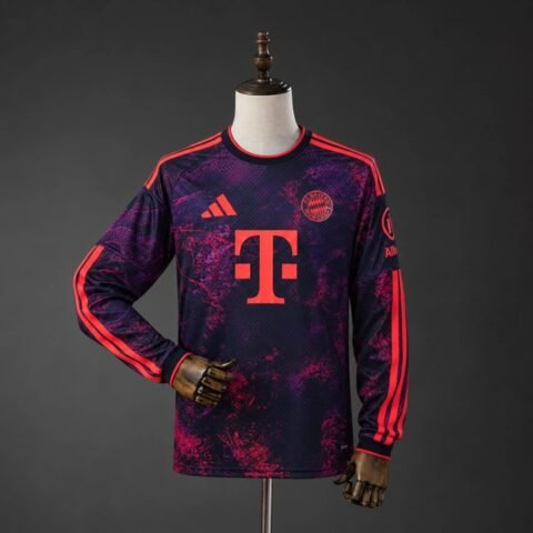 26/27 Bayern Munich Third Jersey Long Sleeve Fan Version