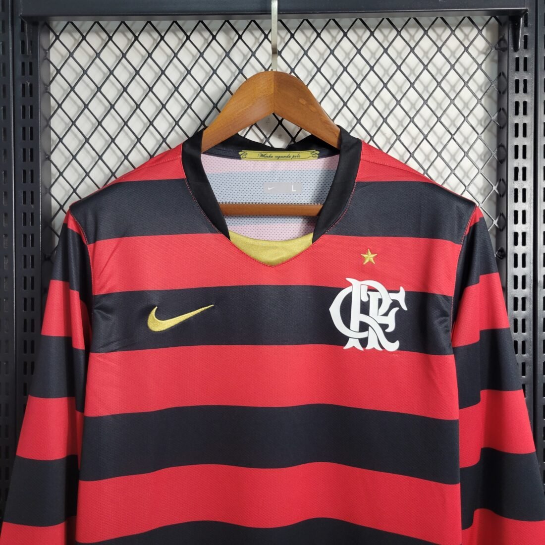 2009 Flamengo Home Long Sleeve Retro Version S-4XL 15