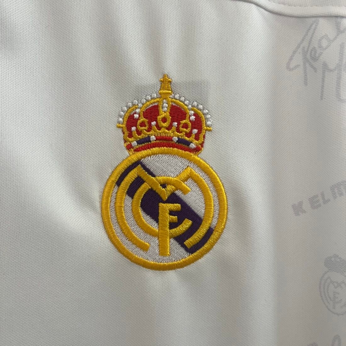 Real Madrid Home Long Sleeve Retro Version S-2XL 6