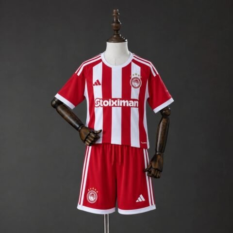 26/27 Olympiacos Home Kit Kids 16-28