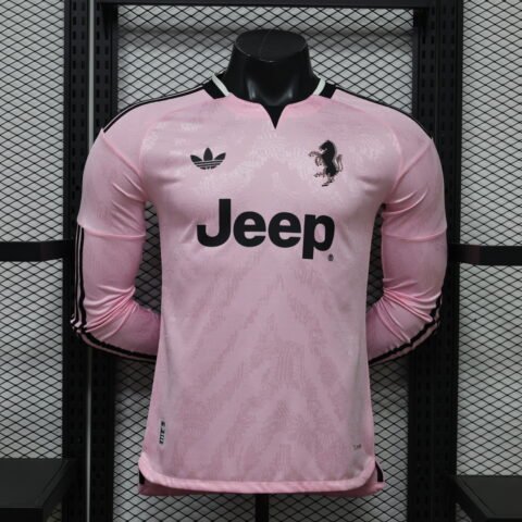 (26/27) Juventus Pink Long Sleeve S-4XL álbum shop NO.123 Store