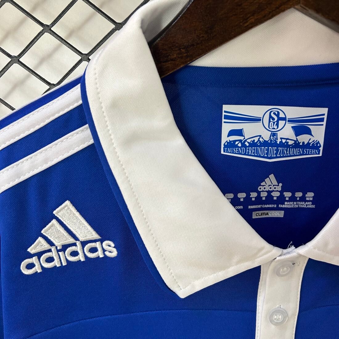 Schalke 04 Casa Retrô Version S-2XL 3