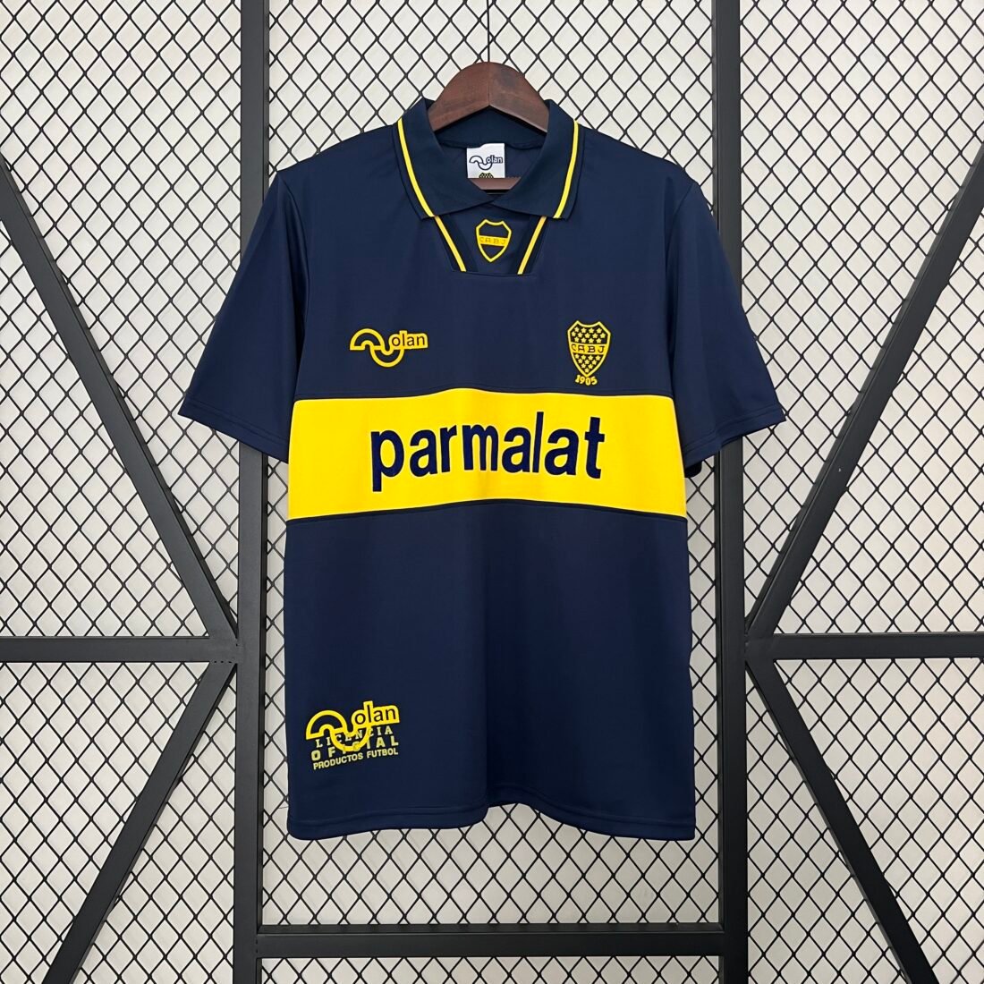 94/95 Boca Juniors Home Retro Version S-2XL 6