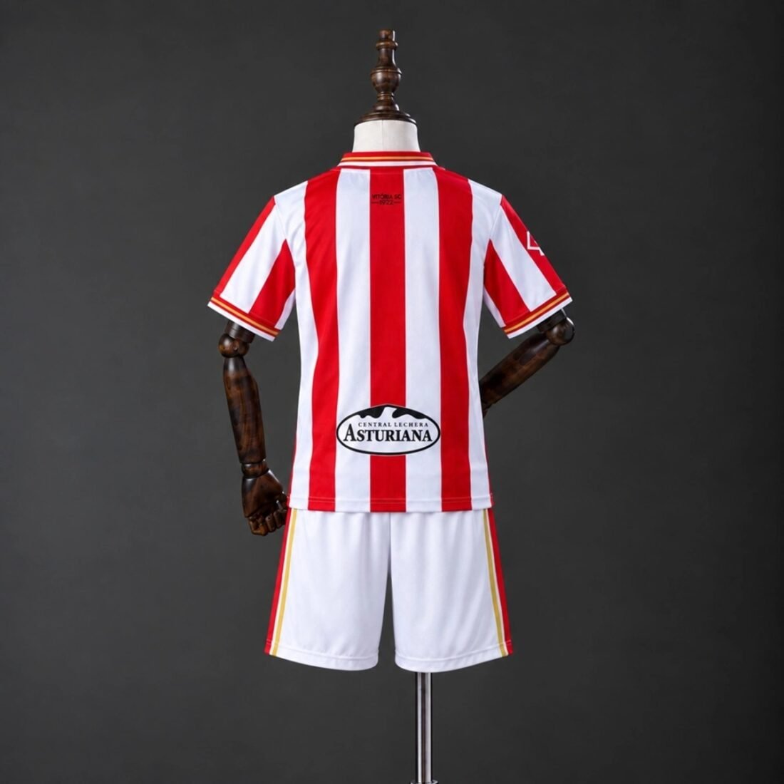 26/27 Sporting Gijon Home Kit Kids 16-28 3