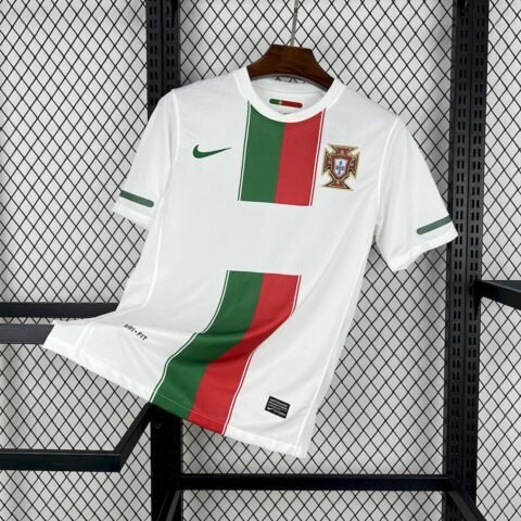 2010 Portugal Away Jersey Retro Version