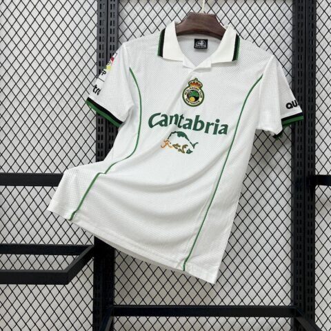 (98/99) Retro Racing De Santander Home Jersey Álbum Soccer Jersey& Retro Shirts S-2XL