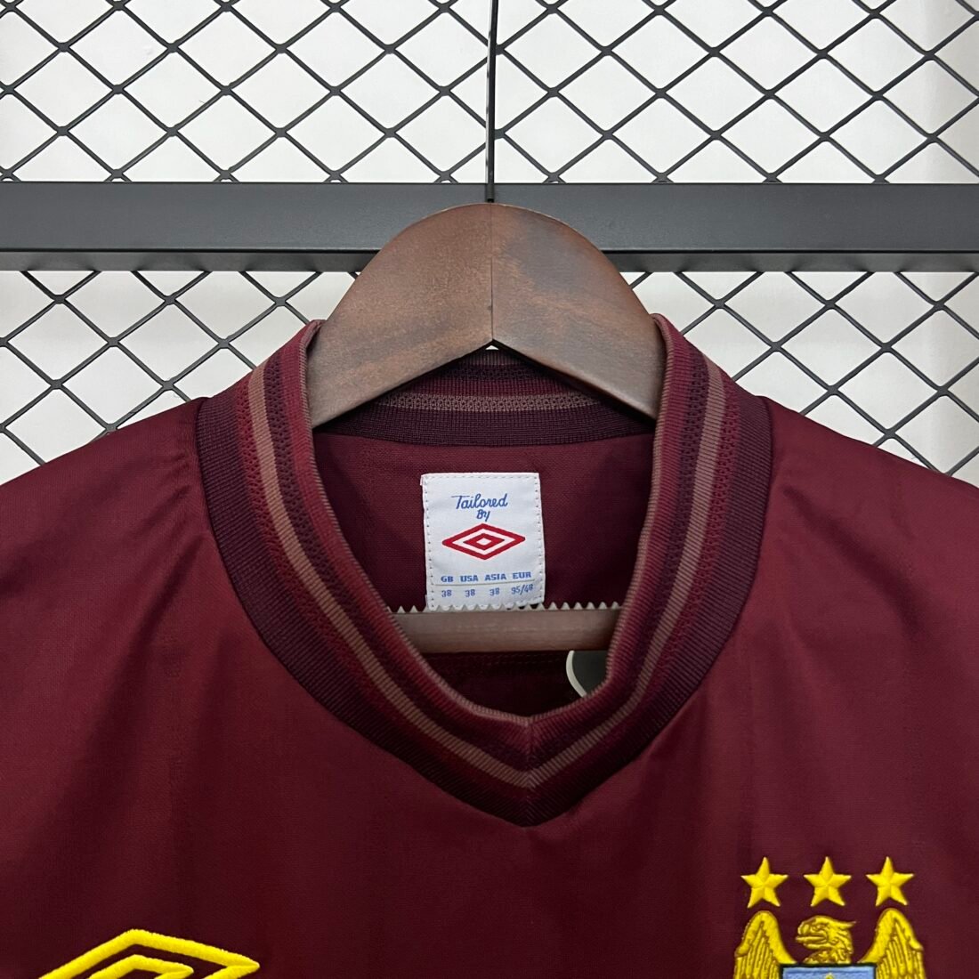 12/13 Manchester City Extérieur Rétro Version S-2XL 8
