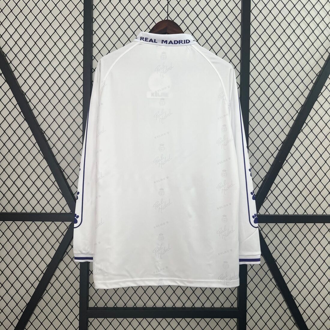 Real Madrid Home Long Sleeve Retro Version S-2XL 1