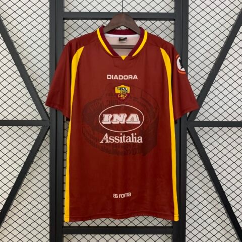 97/98 Roma Home Retro Version S-2XL