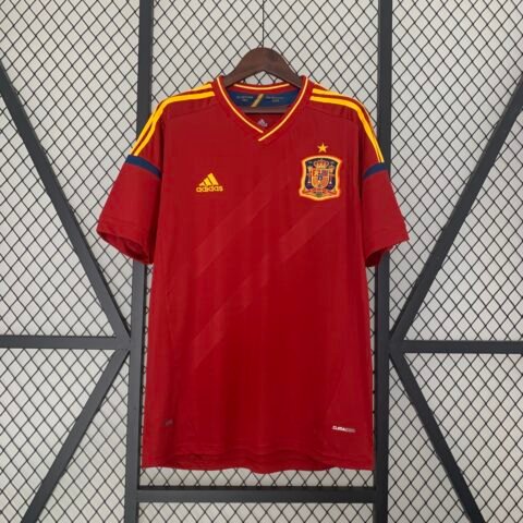 2012 Spain Domicile Rétro Version S-2XL