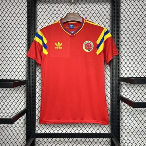 1990 Colombia Away Jersey Retro Version