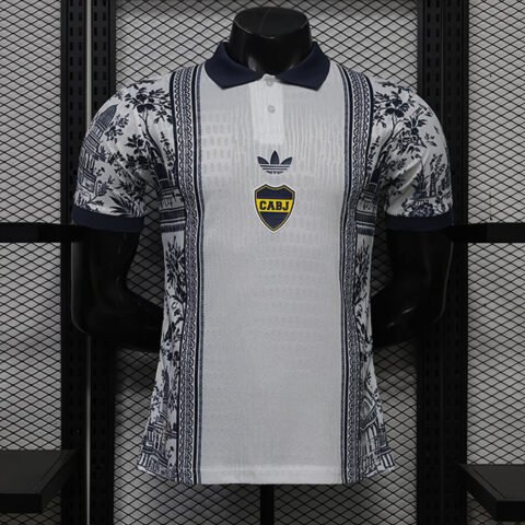 (26/27) Boca White Special Version Player Álbum S-2XL