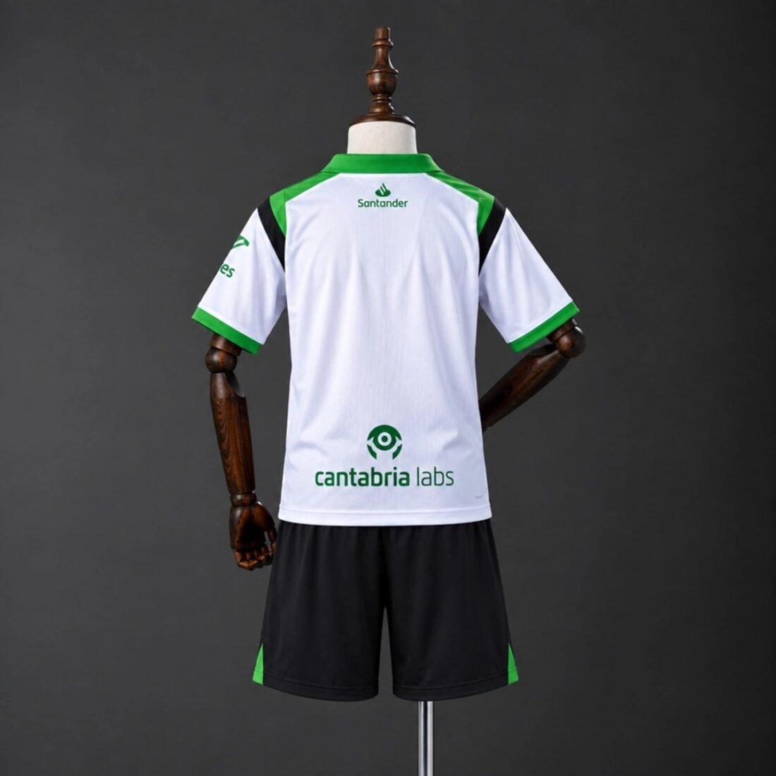 26/27 Racing Santander Home Kit Kids 16-28 3