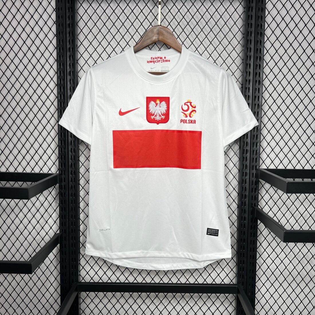 2012 Poland Heim Trikot Retro Version 4