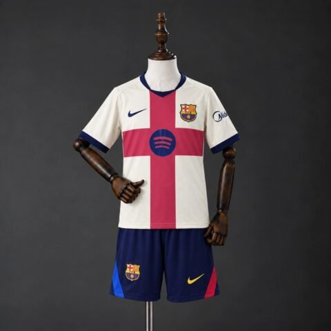 26/27 Barcelona Fourth Kit Kids 16-28